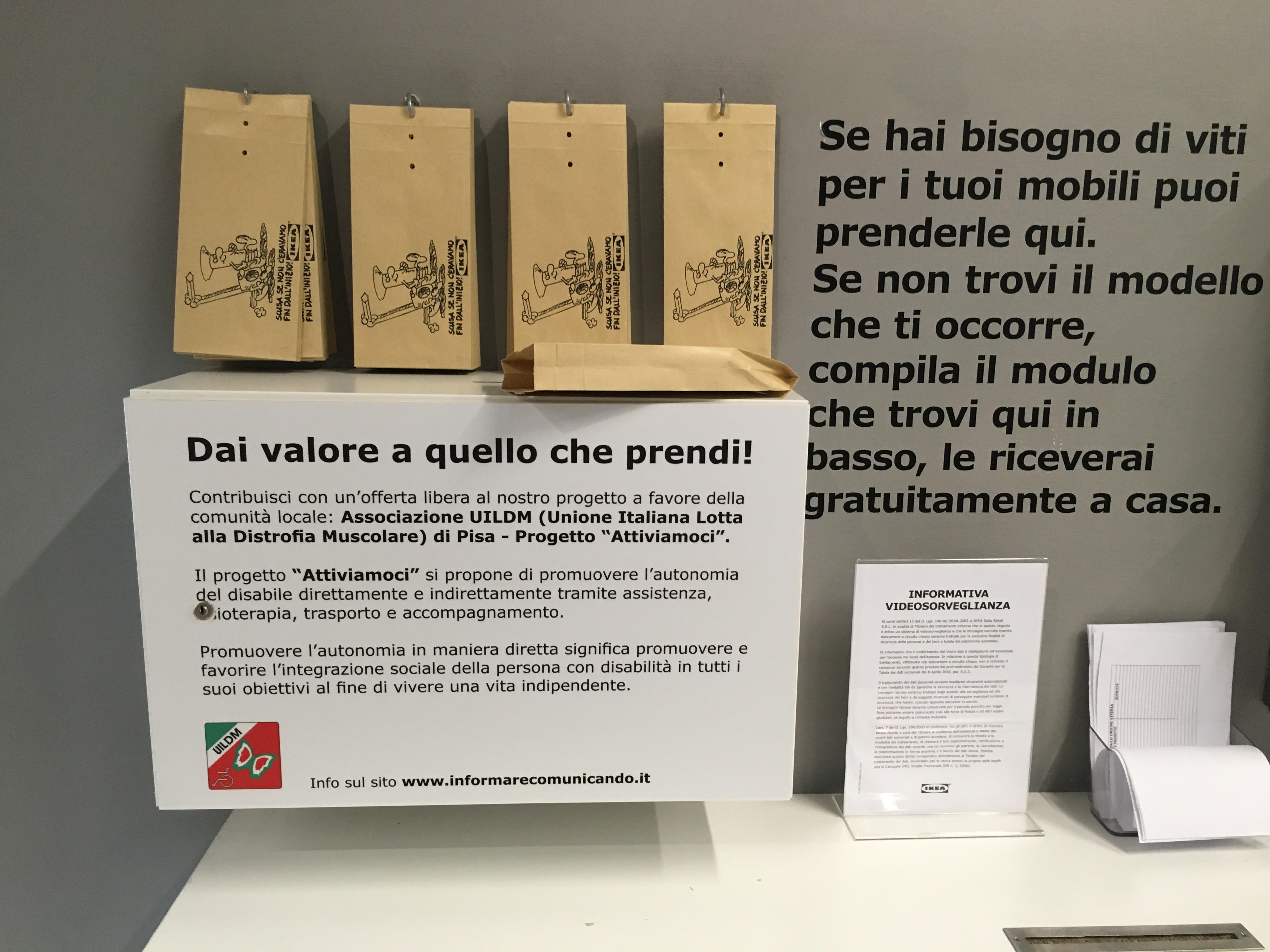 Informarecomunicando Ikea Con Uildm Per Il Progetto Attiviamoci